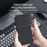 Samsung Galaxy S23 Plus 5G Case NILLKIN Synthetic Fiber Camshield - Black