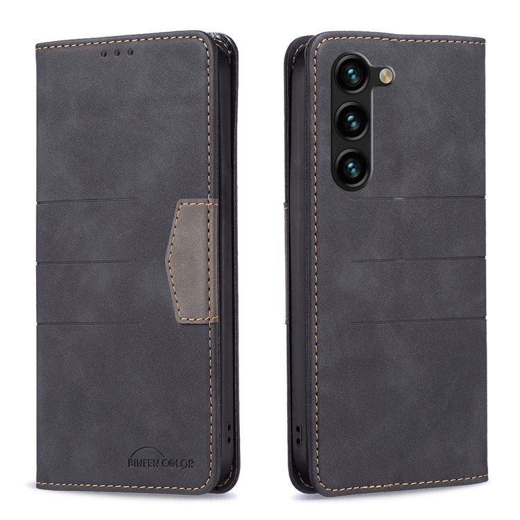 Samsung Galaxy S23 Plus 5G Case PU Leather Wallet - Black