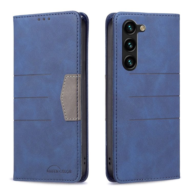 Samsung Galaxy S23 Plus 5G Case PU Leather Wallet - Blue