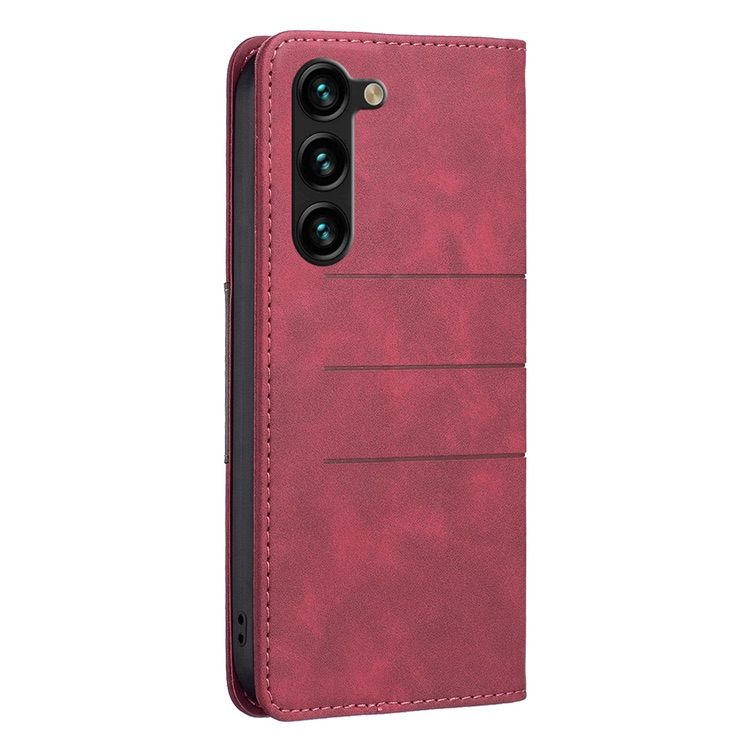 Samsung Galaxy S23 Plus 5G Case PU Leather Wallet - Red