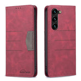 Samsung Galaxy S23 Plus 5G Case PU Leather Wallet - Red
