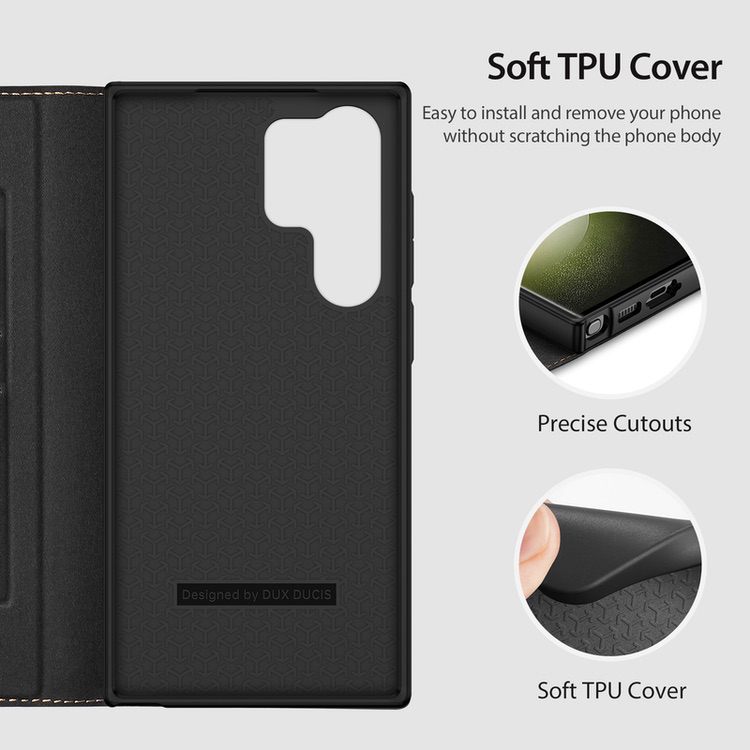 Samsung Galaxy S23 Ultra 5G Case DUX DUCIS Skin X2 - Black