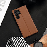 Samsung Galaxy S23 Ultra 5G Case DUX DUCIS Skin X2 - Brown