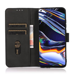 Samsung Galaxy S23 Ultra 5G Case Matte Texture Secure Flip Wallet - Black