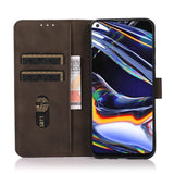 Samsung Galaxy S23 Ultra 5G Case Matte Texture Secure Flip Wallet - Brown