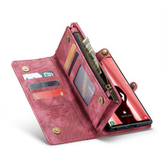 Samsung Galaxy S23 Ultra 5G Case Multi-slot Detachable - Red
