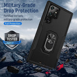 Samsung Galaxy S23 Ultra 5G Case Pioneer Armor Heavy Duty - Black