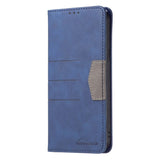 Samsung Galaxy S23 Ultra 5G Case PU Leather Secure Flip Wallet - Blue