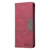 Samsung Galaxy S23 Ultra 5G Case PU Leather Secure Flip Wallet - Red