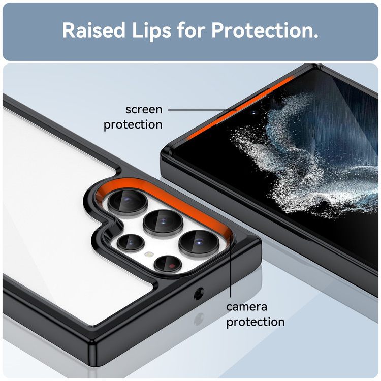 Samsung Galaxy S23 Ultra 5G Case Shockproof Protective Black