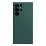 Samsung Galaxy S23 Ultra 5G Case Soft Silicone - Dark Green