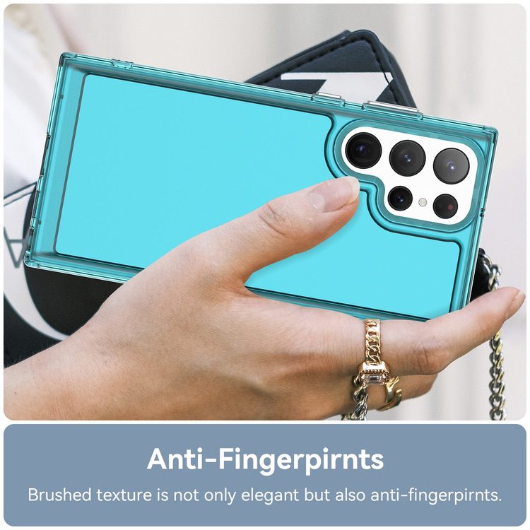 Samsung Galaxy S23 Ultra 5G Case Transparent Blue