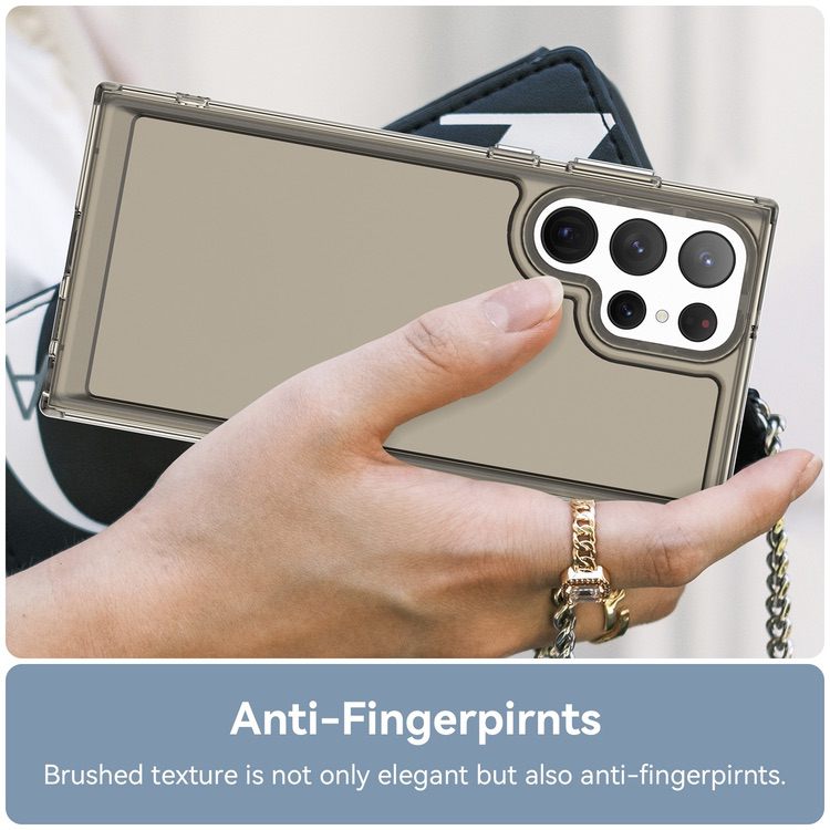 Samsung Galaxy S23 Ultra 5G Case Transparent Grey