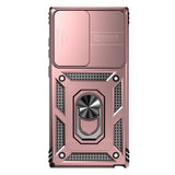 Samsung Galaxy S23 Ultra 5G Case With Camera Shield Cover - Rose Gold