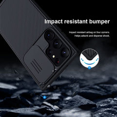Samsung Galaxy S23 Ultra 5G Case NILLKIN CamShield Pro - Black