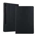 Samsung Galaxy Tab S8 Plus / S7 Plus Case Elasticity PU - Black