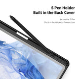 Samsung Galaxy Tab S8 / S7 Case DUX Toby Series - Black