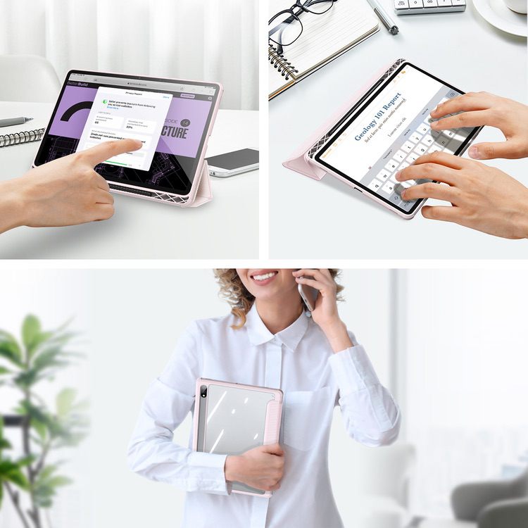 Samsung Galaxy Tab S8 / S7 Case DUX Toby Series - Pink