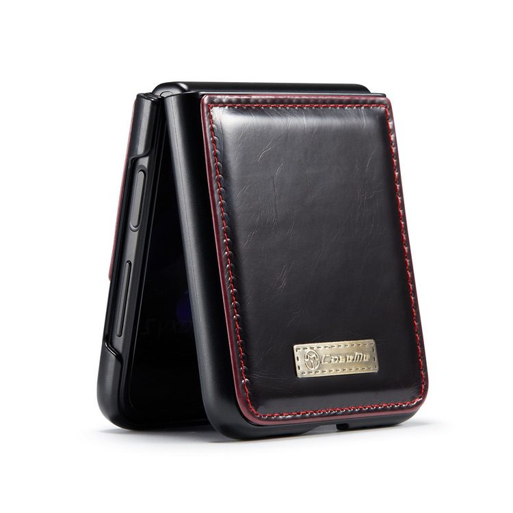 Samsung Galaxy Z Flip 3 5G Case CaseMe - Black Red