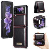 Samsung Galaxy Z Flip 3 5G Case CaseMe - Black Red