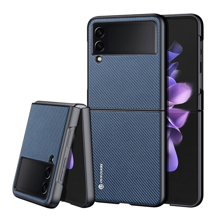 Samsung Galaxy Z Flip 3 5G Case DUX DUCIS Fino Series - Blue