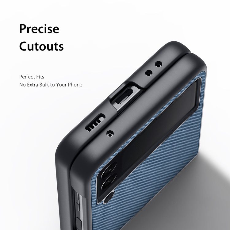 Samsung Galaxy Z Flip 3 5G Case DUX DUCIS Fino Series - Blue