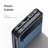 Samsung Galaxy Z Flip 3 5G Case DUX DUCIS Fino Series - Blue