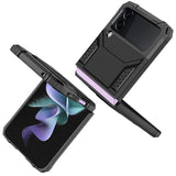 Samsung Galaxy Z Flip 4 5G Case Magnetic Armor Shockproof - Black