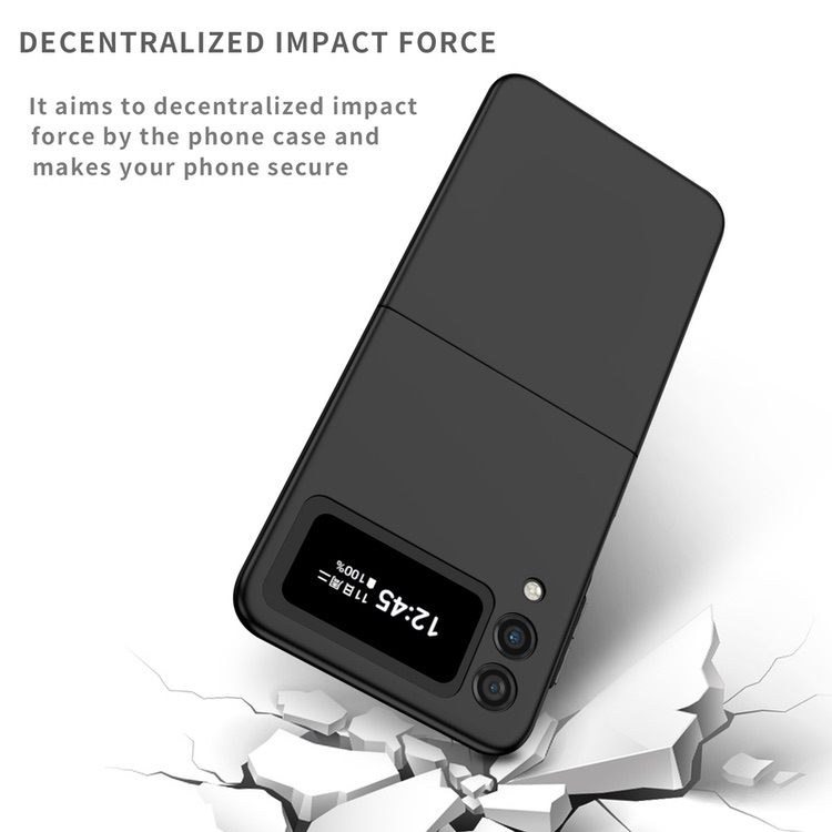 Samsung Galaxy Z Flip 4 5G Case Shockproof Protective - Black