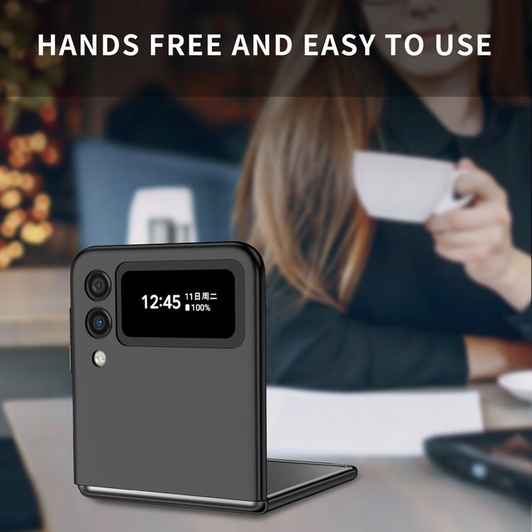 Samsung Galaxy Z Flip 4 5G Case Shockproof Protective - Black