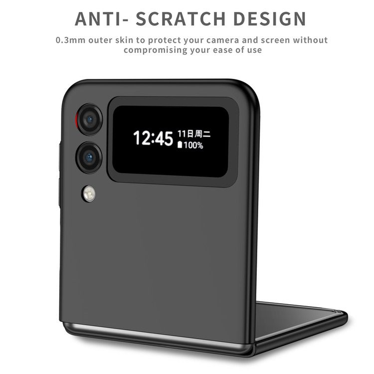 Samsung Galaxy Z Flip 4 5G Case Shockproof Protective - Black