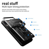 Samsung Galaxy Z Flip 4 5G Case With Sliding Camera Cover - Black