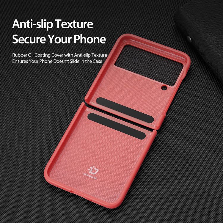 Samsung Galaxy Z Flip 4 Case DUX DUCIS Venice Series Shockproof - Pink