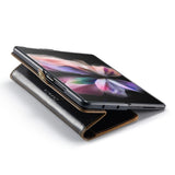Samsung Galaxy Z Fold 3 5G Case Crazy Horse Texture - Coffee
