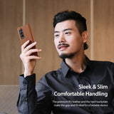 Samsung Galaxy Z Fold 3 Case DUX DUCIS Bril Series Shockproof - Brown