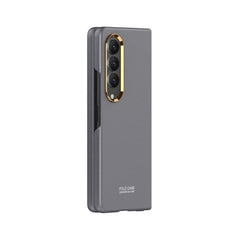 Samsung Galaxy Z Fold 4 5G Case Electroplating Lens Frame - Grey