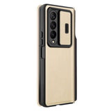 Samsung Galaxy Z Fold 4 5G Case NILLKIN QIN Series Pro - Gold