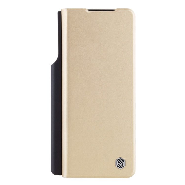 Samsung Galaxy Z Fold 4 5G Case NILLKIN QIN Series Pro - Gold