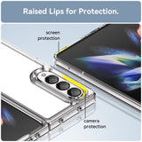 Samsung Galaxy Z Fold 4 5G Case Shockproof Protective - Transparent