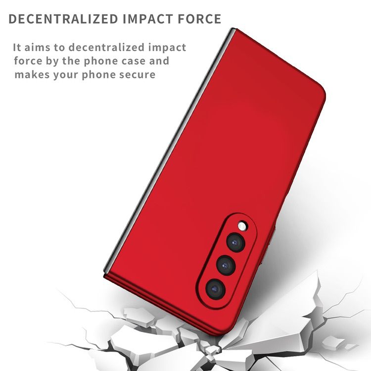 Samsung Galaxy Z Fold 4 5G Case Slim Design Protective - Red