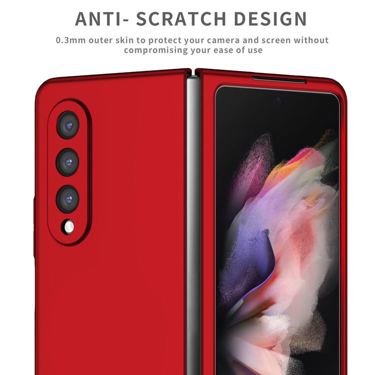Samsung Galaxy Z Fold 4 5G Case Slim Design Protective - Red