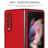 Samsung Galaxy Z Fold 4 5G Case Slim Design Protective - Red