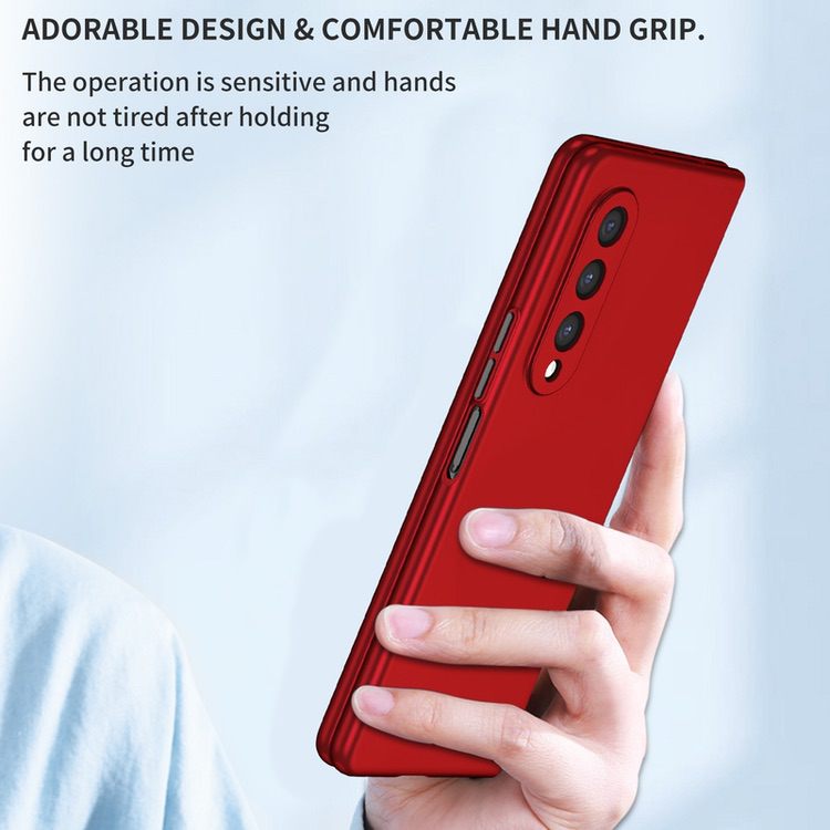 Samsung Galaxy Z Fold 4 5G Case Slim Design Protective - Red