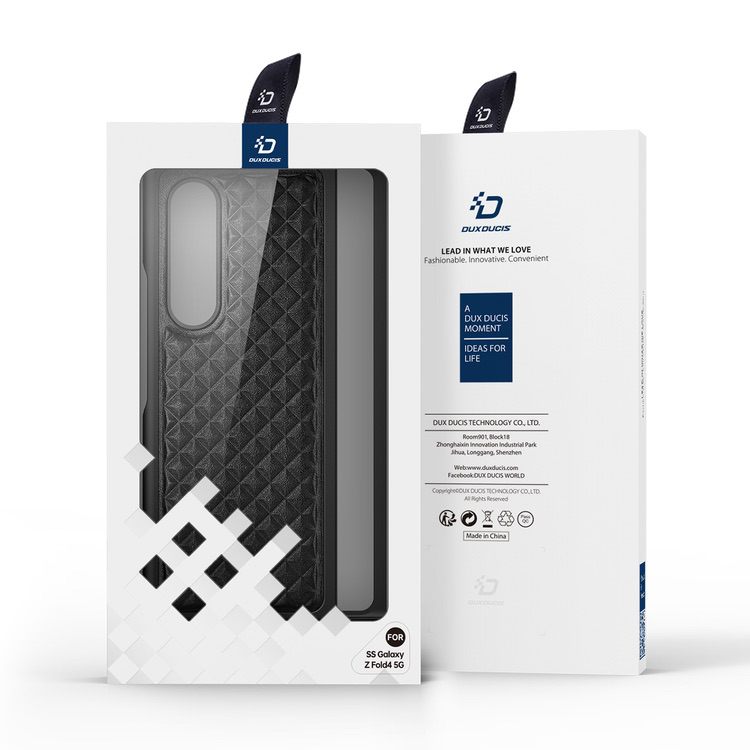 Samsung Galaxy Z Fold 4 Case DUX DUCIS Venice Series Shockproof - Black