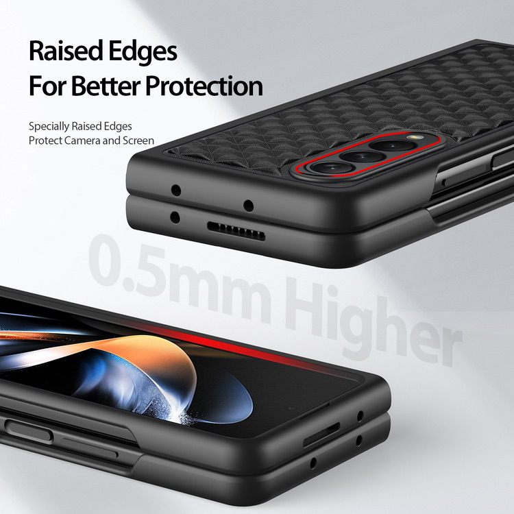 Samsung Galaxy Z Fold 4 Case DUX DUCIS Venice Series Shockproof - Black