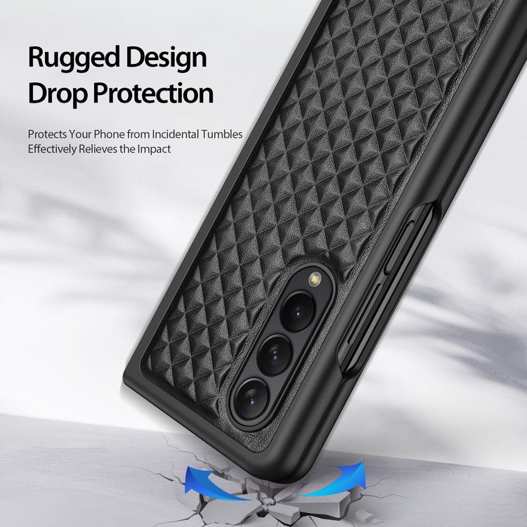 Samsung Galaxy Z Fold 4 Case DUX DUCIS Venice Series Shockproof - Black