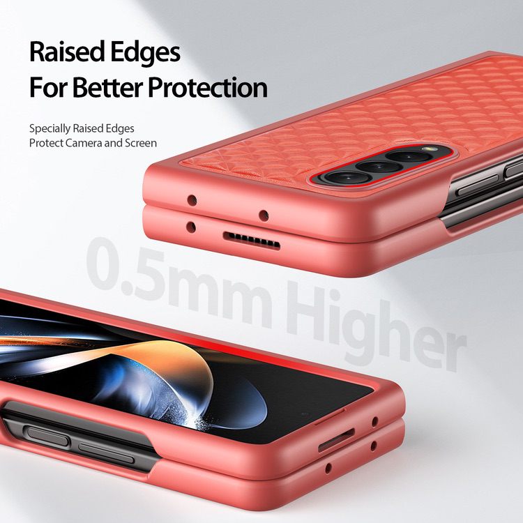 Samsung Galaxy Z Fold 4 Case DUX DUCIS Venice Series Shockproof - Pink