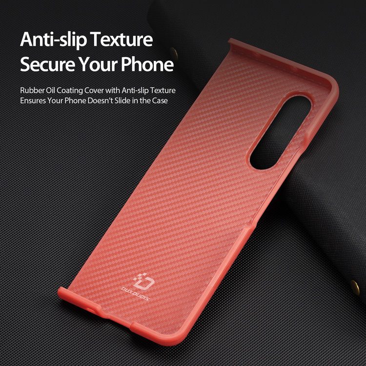 Samsung Galaxy Z Fold 4 Case DUX DUCIS Venice Series Shockproof - Pink