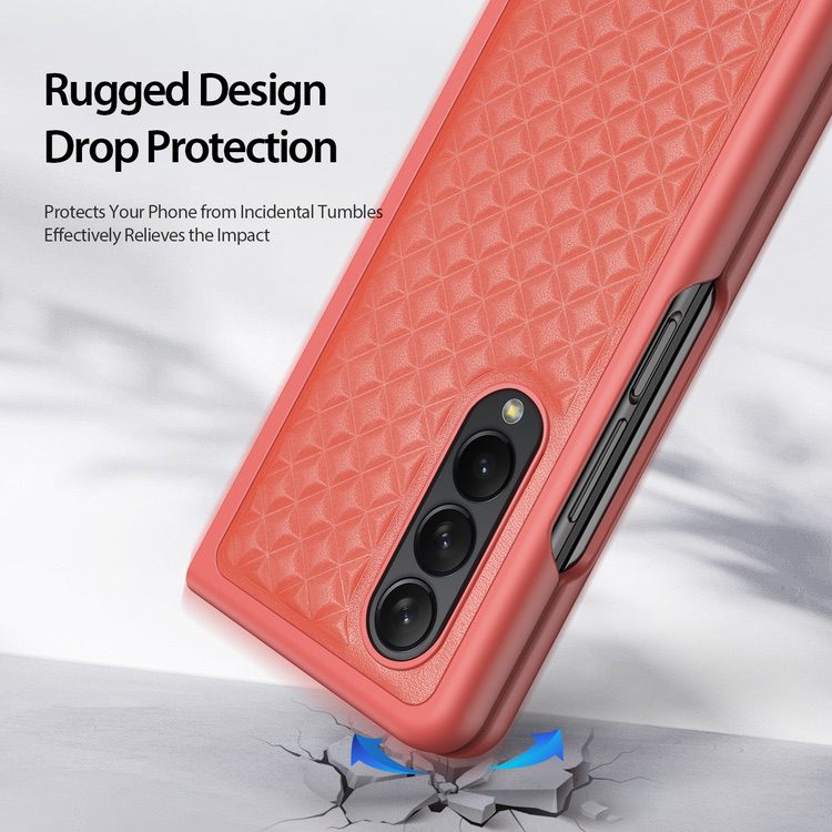 Samsung Galaxy Z Fold 4 Case DUX DUCIS Venice Series Shockproof - Pink