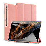 Samsung Galaxy Tab S8 Ultra Case DUX Domo With S Pen Holder - Pink